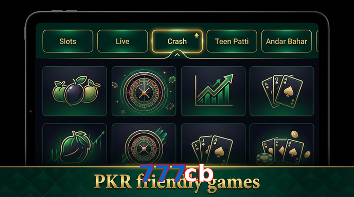 Game list for 777Cb games section