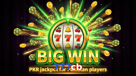 Big win animation on 777Cb slot game